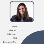 Id Card Template Photo Free Infoupdate