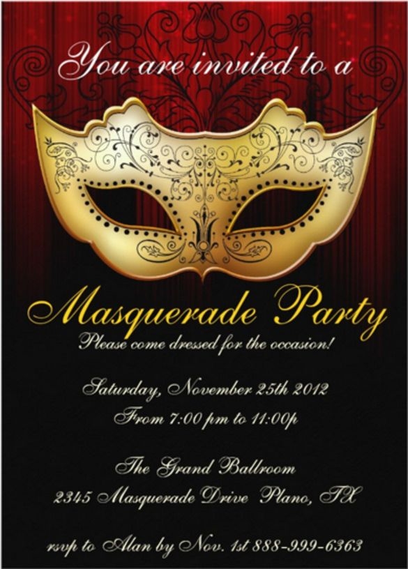 Image Result For Masquerade Ball Invitations Masquerade Invitations