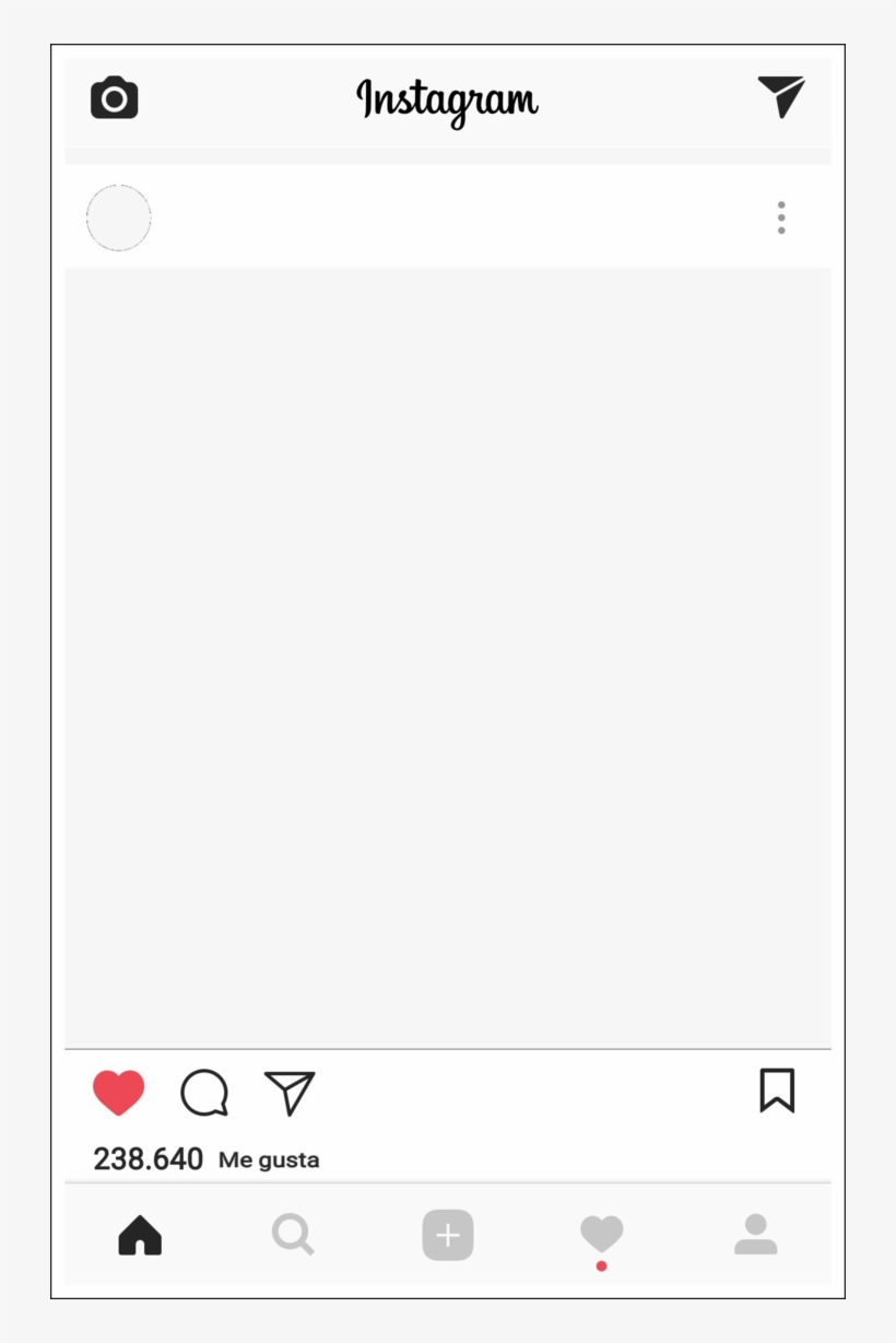 Blank Instagram Post Templates