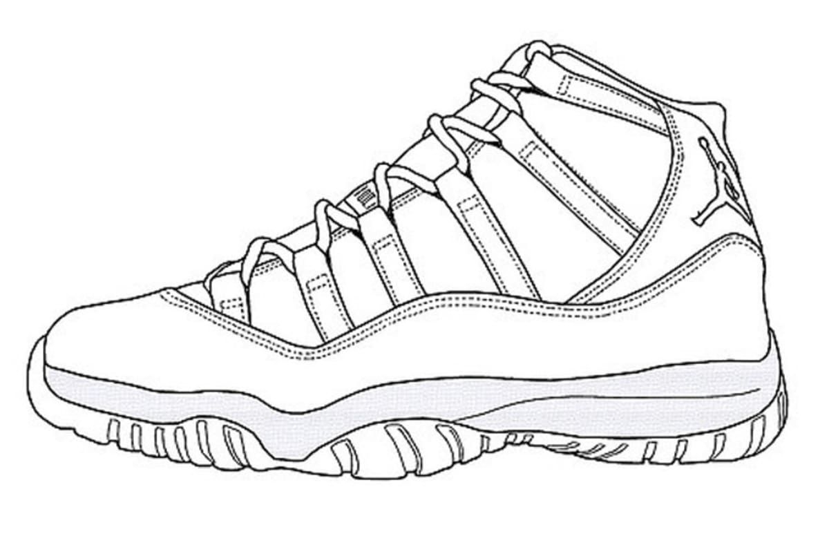 Blank Nike Shoe Templates