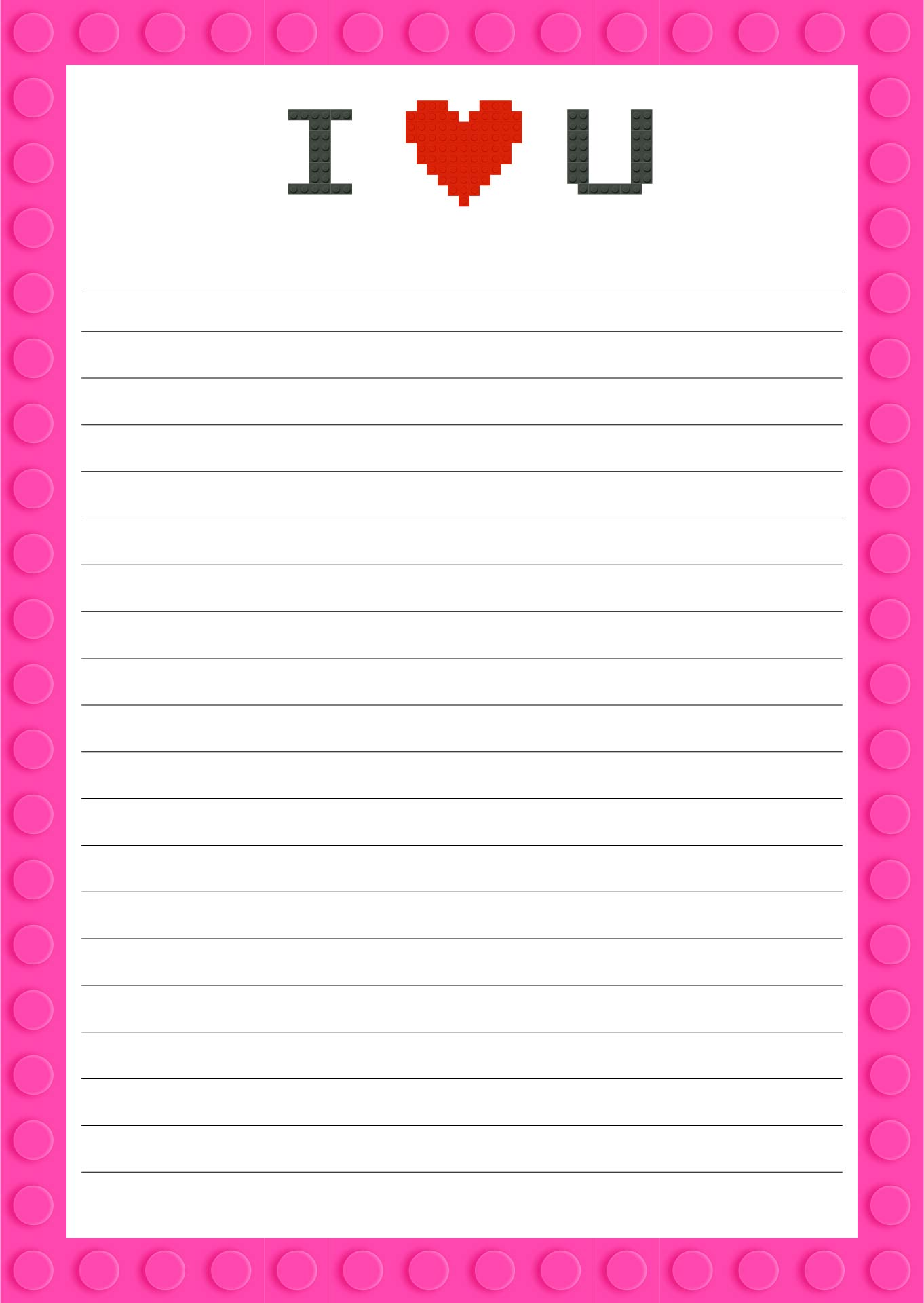 Love Letter Templates