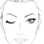 Makeup Drawing Face Drawing Face Sketch Face Template Makeup