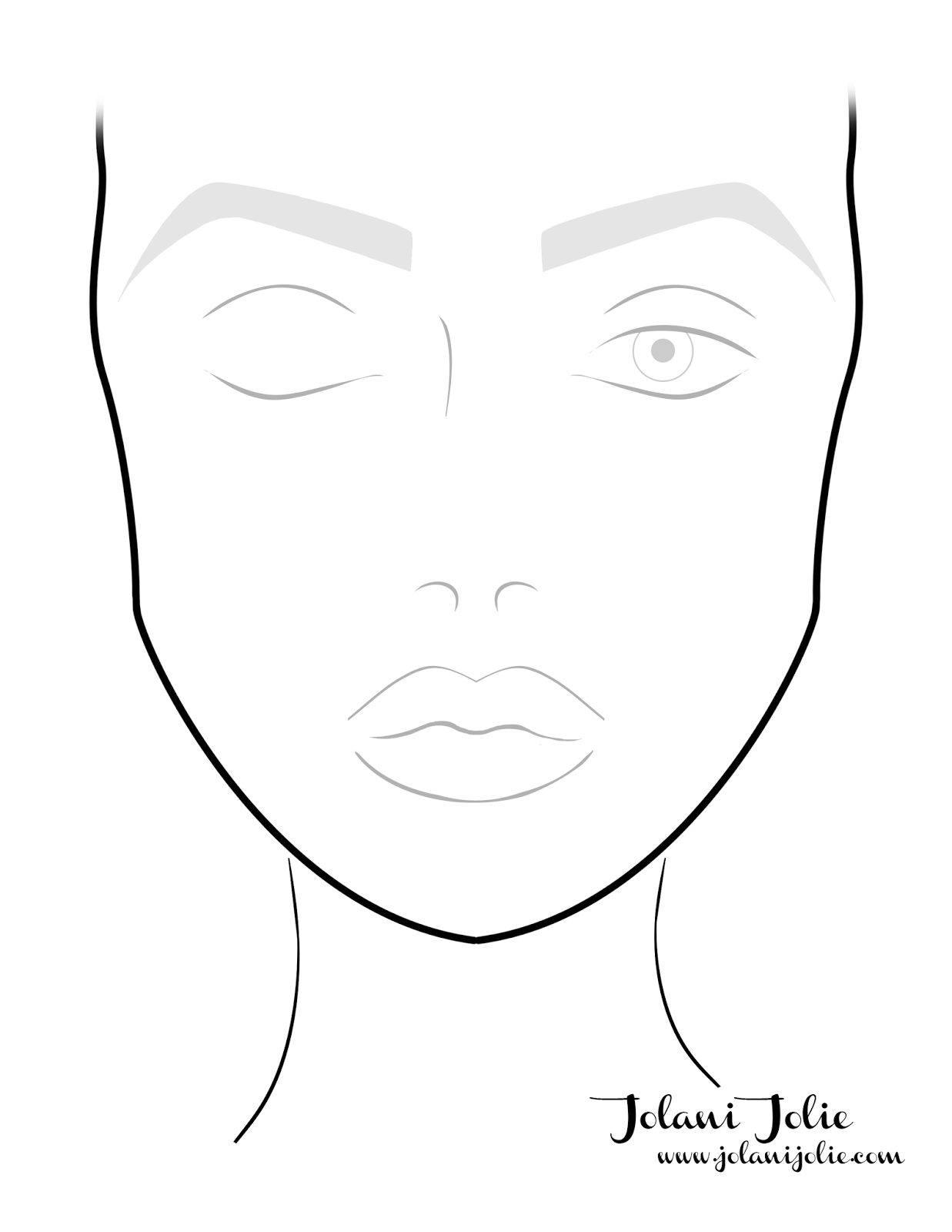 Makeup Template Mugeek Vidalondon