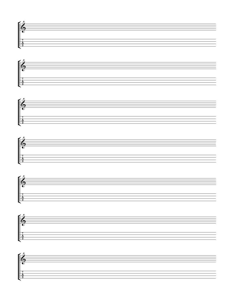 Mandolin Tab Notation Sheet Yes Print This Out Also You May Find