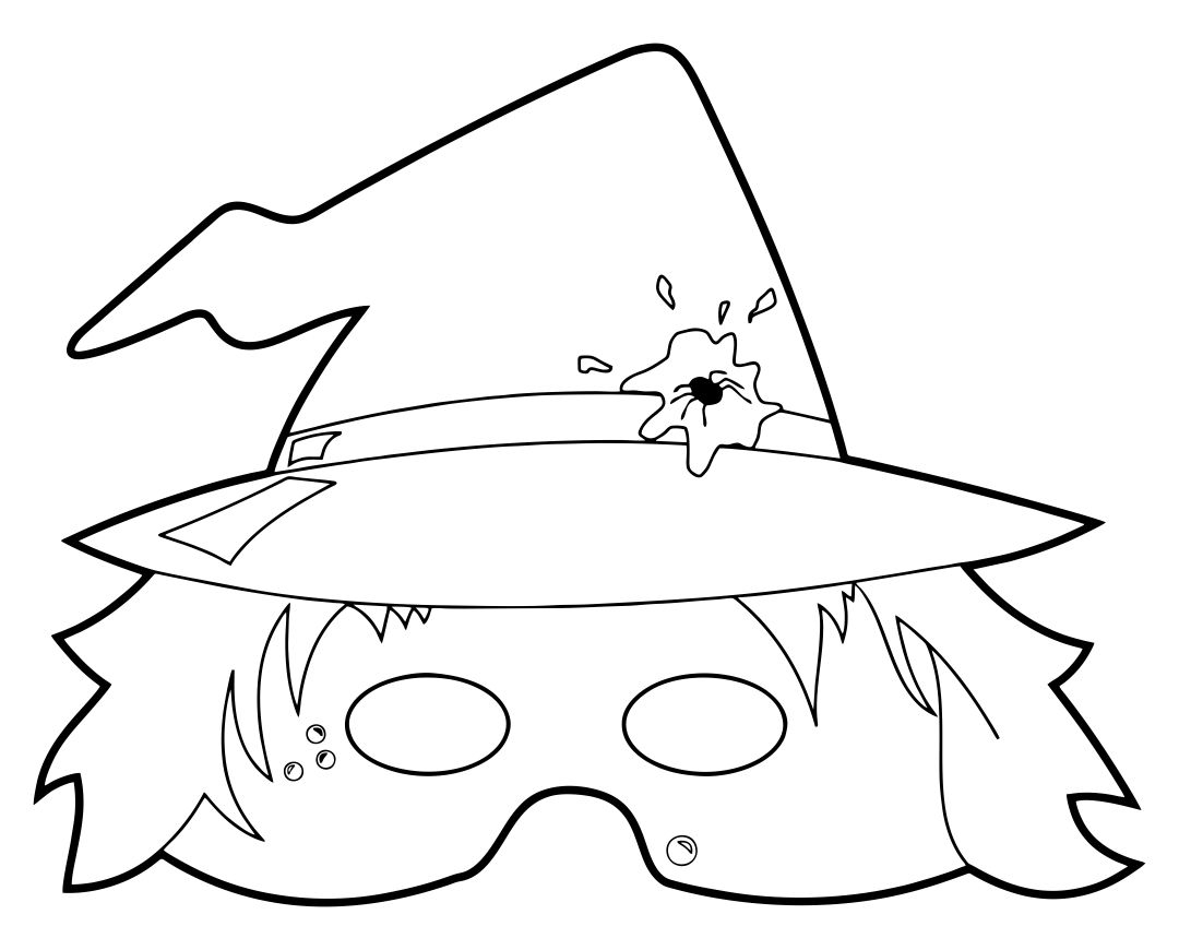 Blank Mask Templates Printable