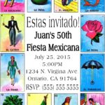 Mexican Card Game Loteria Invitation To Place Orders Or Follow Me On