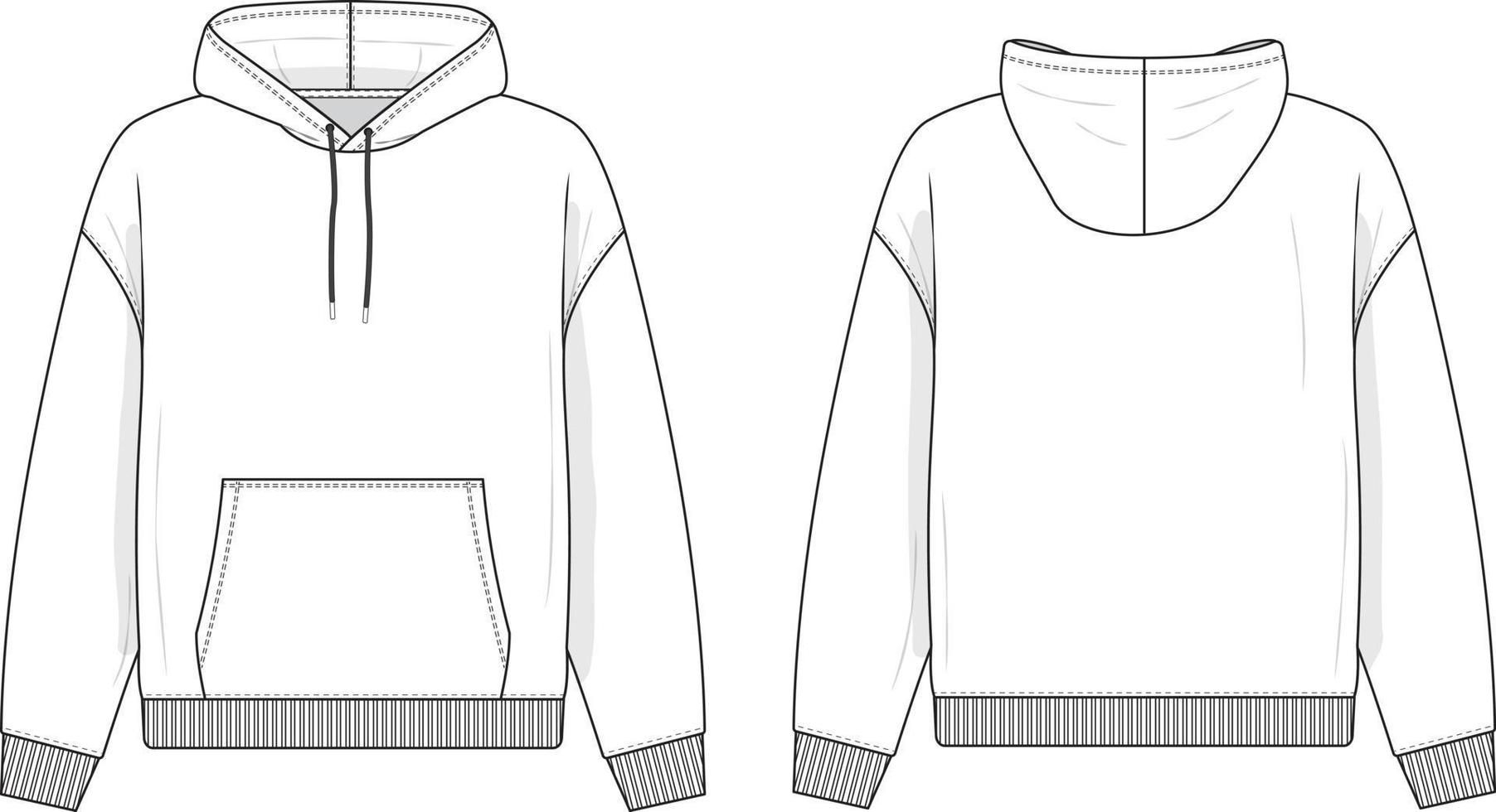 Mock Up Hoodie Sweatshirts Hoodies Men Hoodie Outline Estilo Unisex