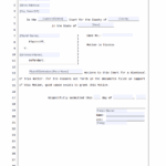 MOTION TO DISMISS Free Template Form