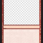 Mtg Blank Red Card Transparent Background Png Clipart Within Blank