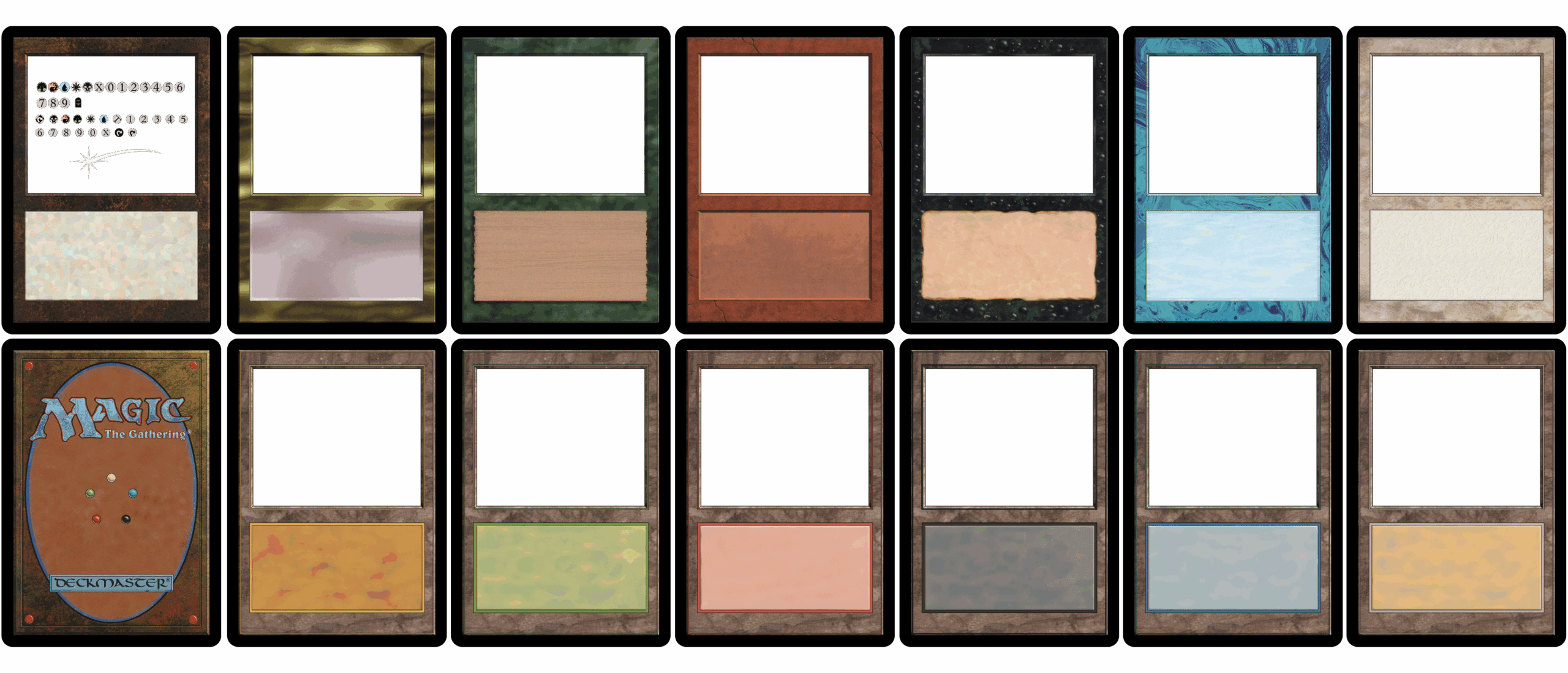 MTG Templates By BANESBOX On DeviantArt