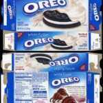 Nabisco Oreo Limited Edition White Fudge Covered Cookie Box 2009