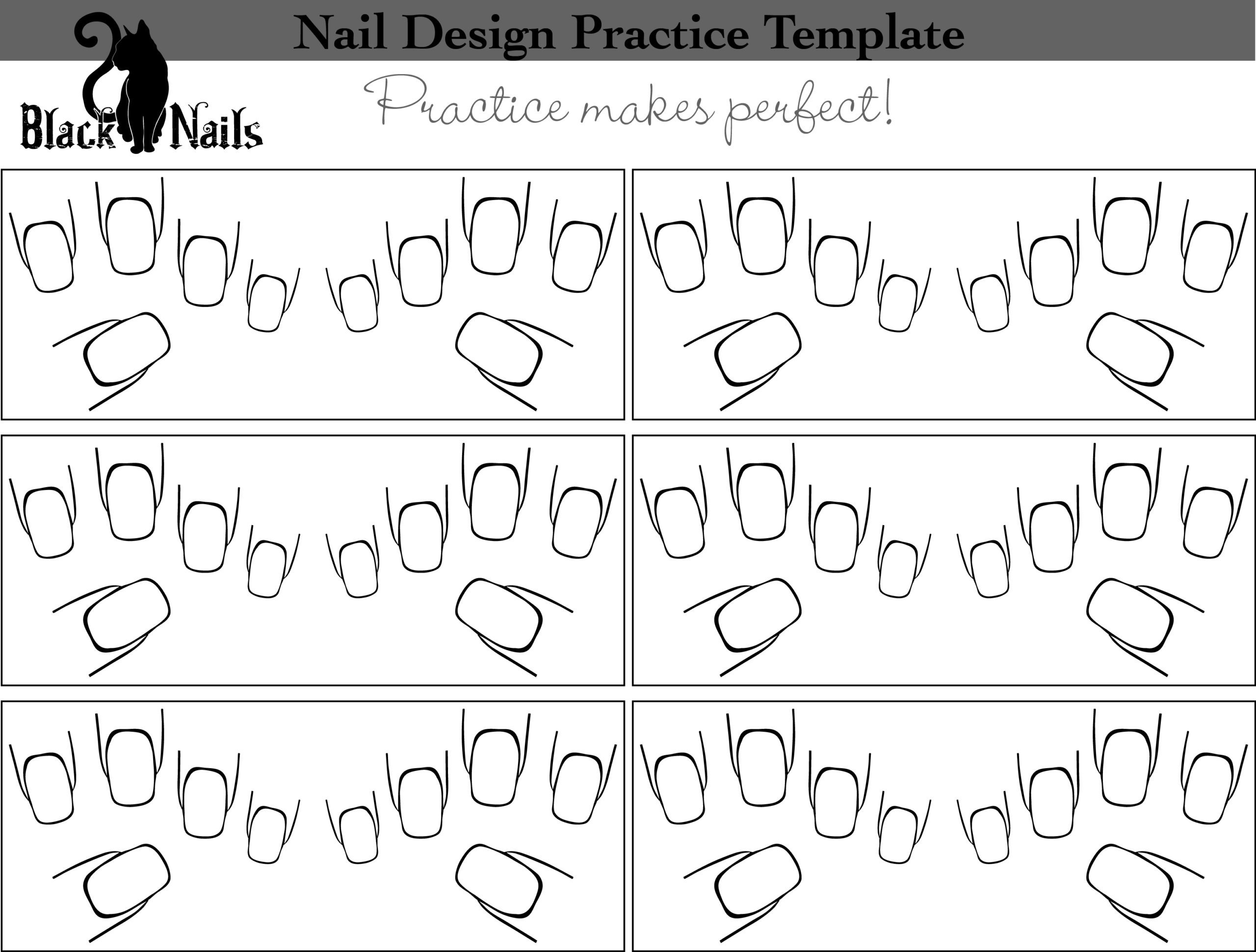 Nail Design Template Nail Arts