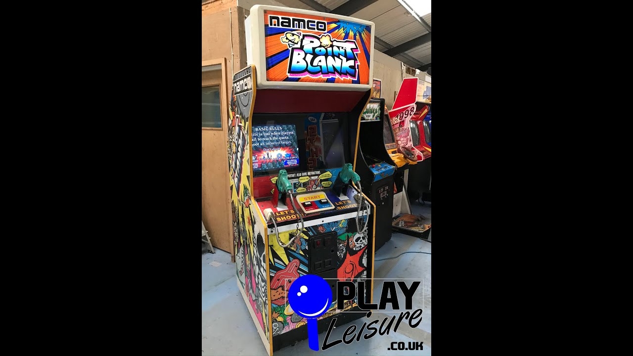 Namco S Point Blank Arcade Machine Now Available At Play Leisure