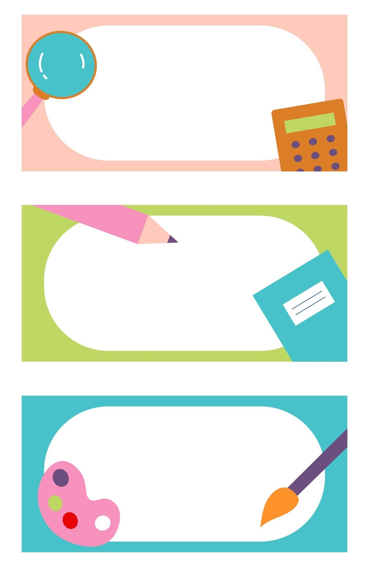 Name Tag Borders 15 Free PDF Printables Printablee Name Tag
