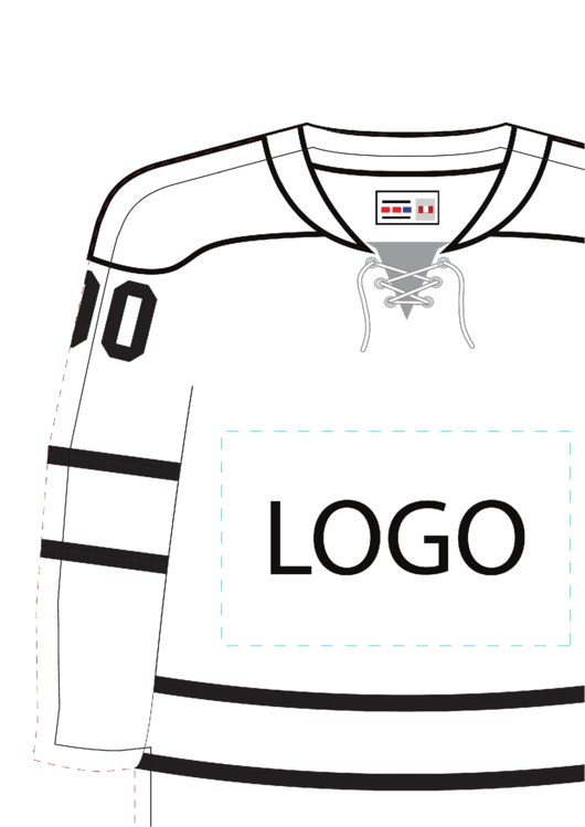 Need A Hockey Jersey Template Here S A Free Template Create Ready To