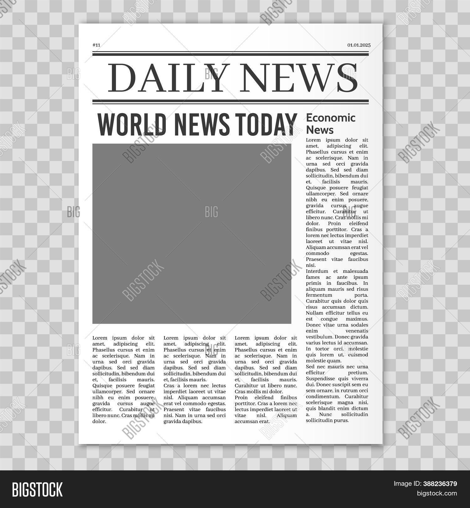 Newspaper Paper Background