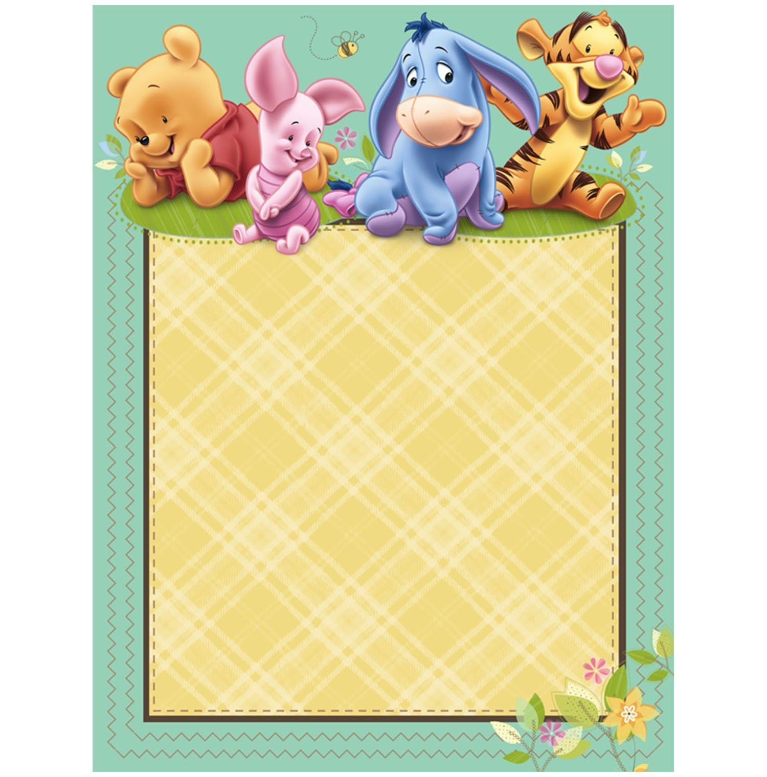 Nice Free Printable Winnie The Pooh Baby Shower Invitation Idea Fiesta