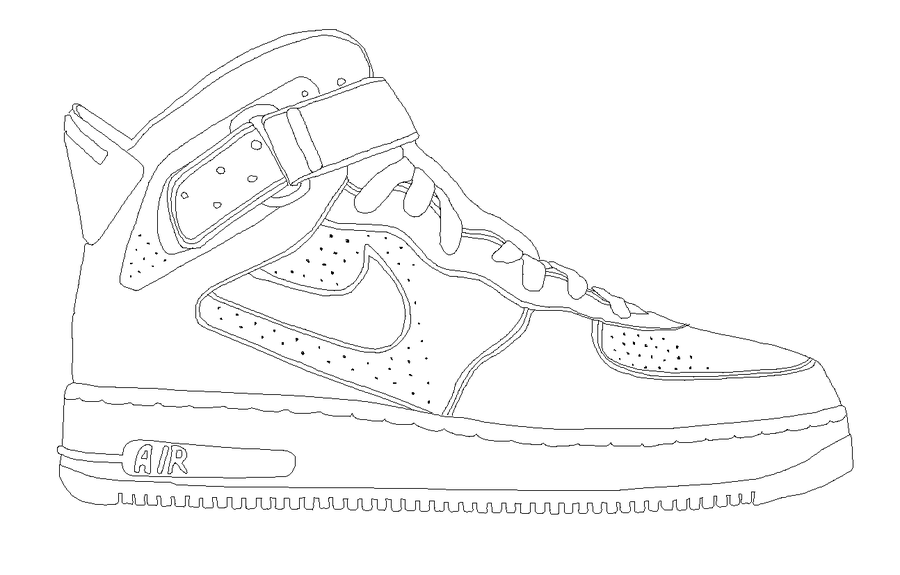 Nike AIR Jordan AJF Template By Katus Nemcu Deviantart On
