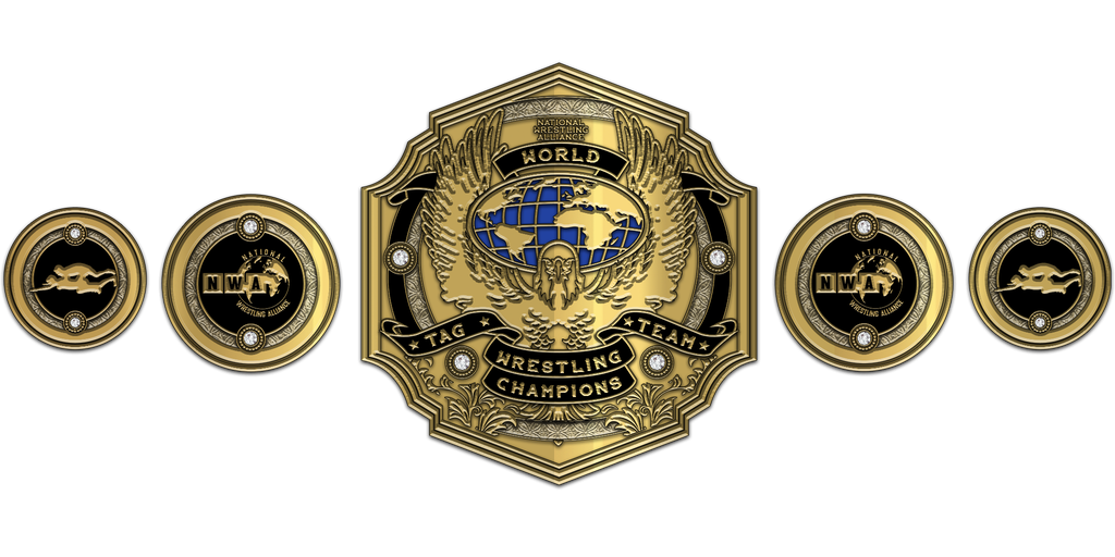 NWA World Tag Team Championship 2013 2016 Render WWEGames