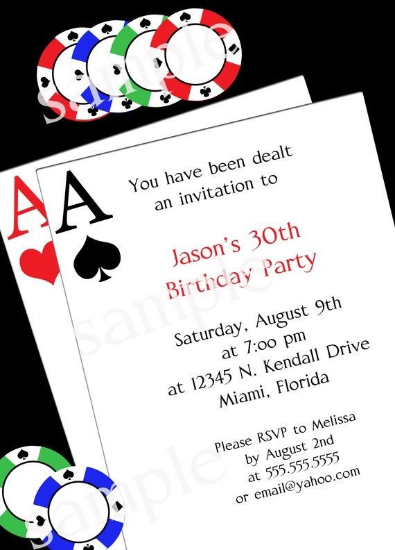 NWR 30th Birthday Party Ideas Project Wedding Casino Party