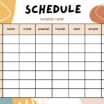 Organic Summer Camp Schedule