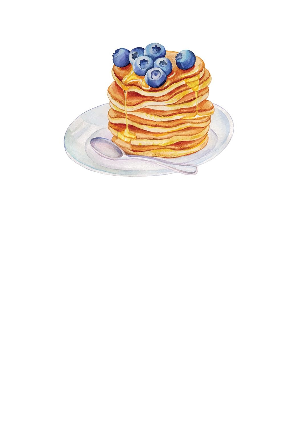 Pancake Breakfast Birthday Invitation Template Free Greetings