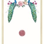 Peacocks In Love Engagement Party Invitation Template Indian