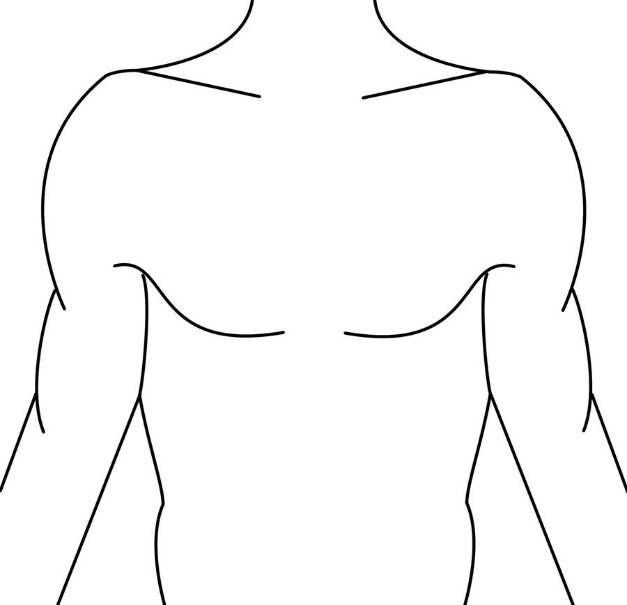 Pics Photos Body Outline Template Tattoo Body Template Tattoo