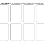 Playing Card Template Word Special Playing Card Templates