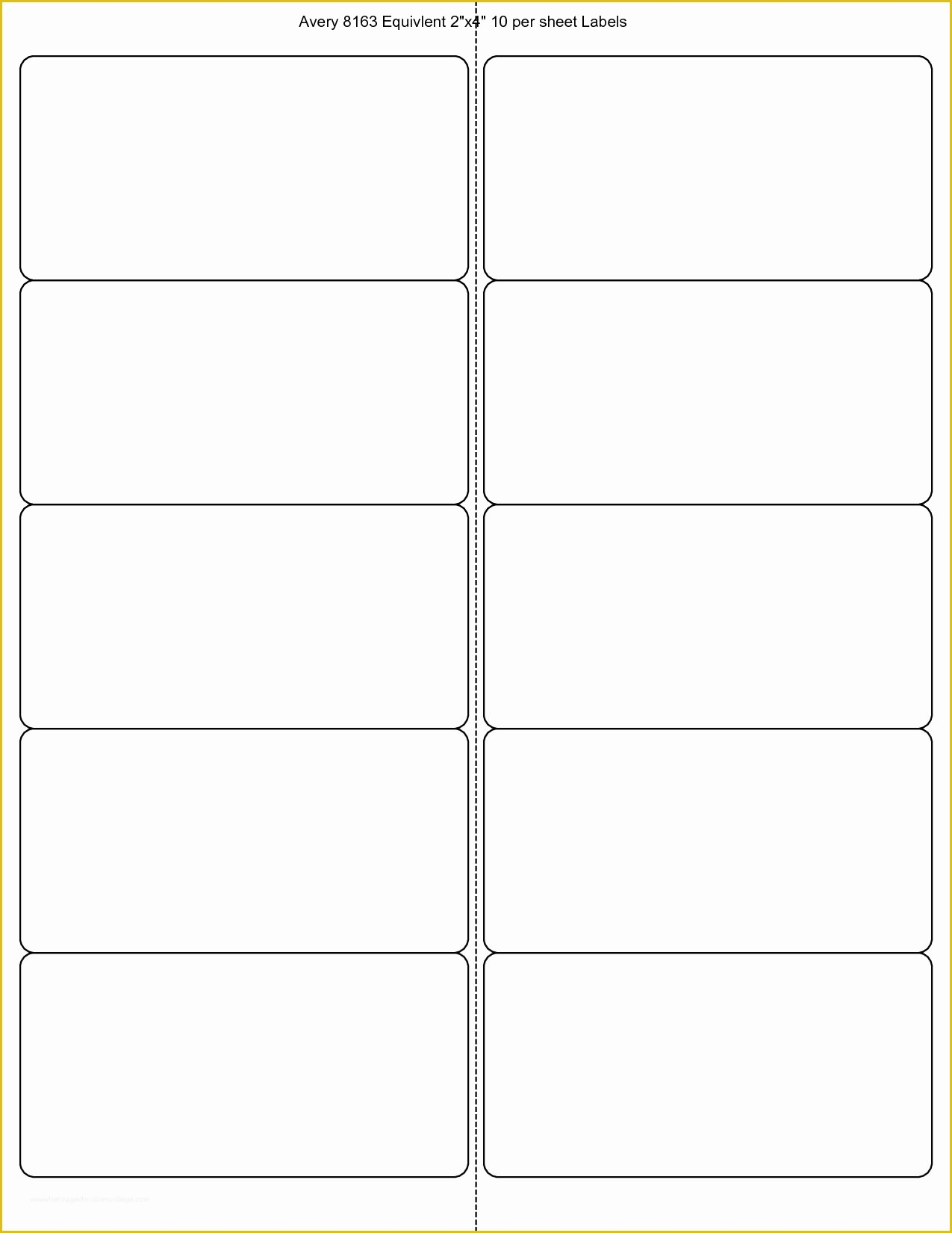 Printable Avery Labels