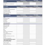 Printable Blank Income Statement Templates Images And Photos Finder