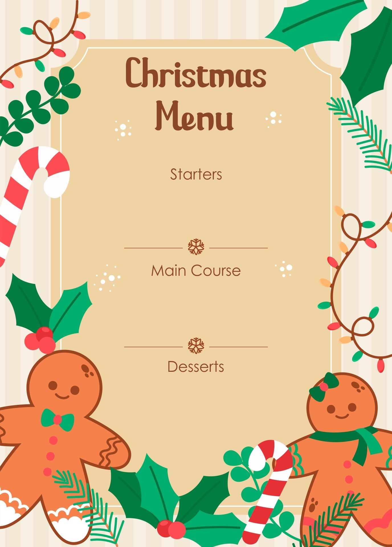 Printable Blank Menu Templates Free Printable Menu Template Weekly