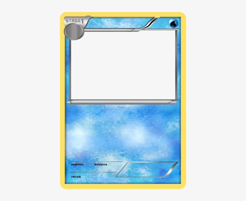 Blank Pokemon Card Templates