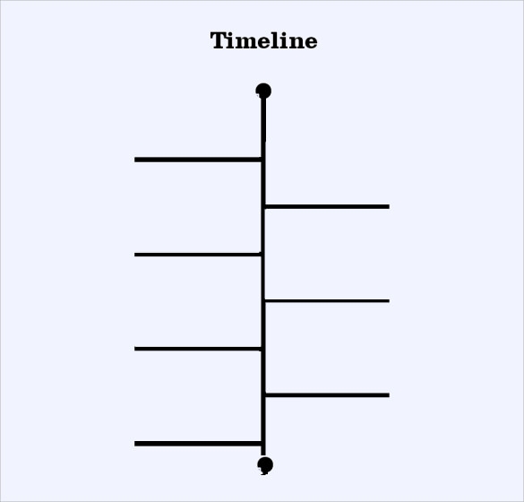Printable Blank Timeline PDF