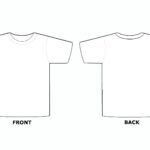 Printable Blank Tshirt Template C Punkt In Printable Blank Tshirt