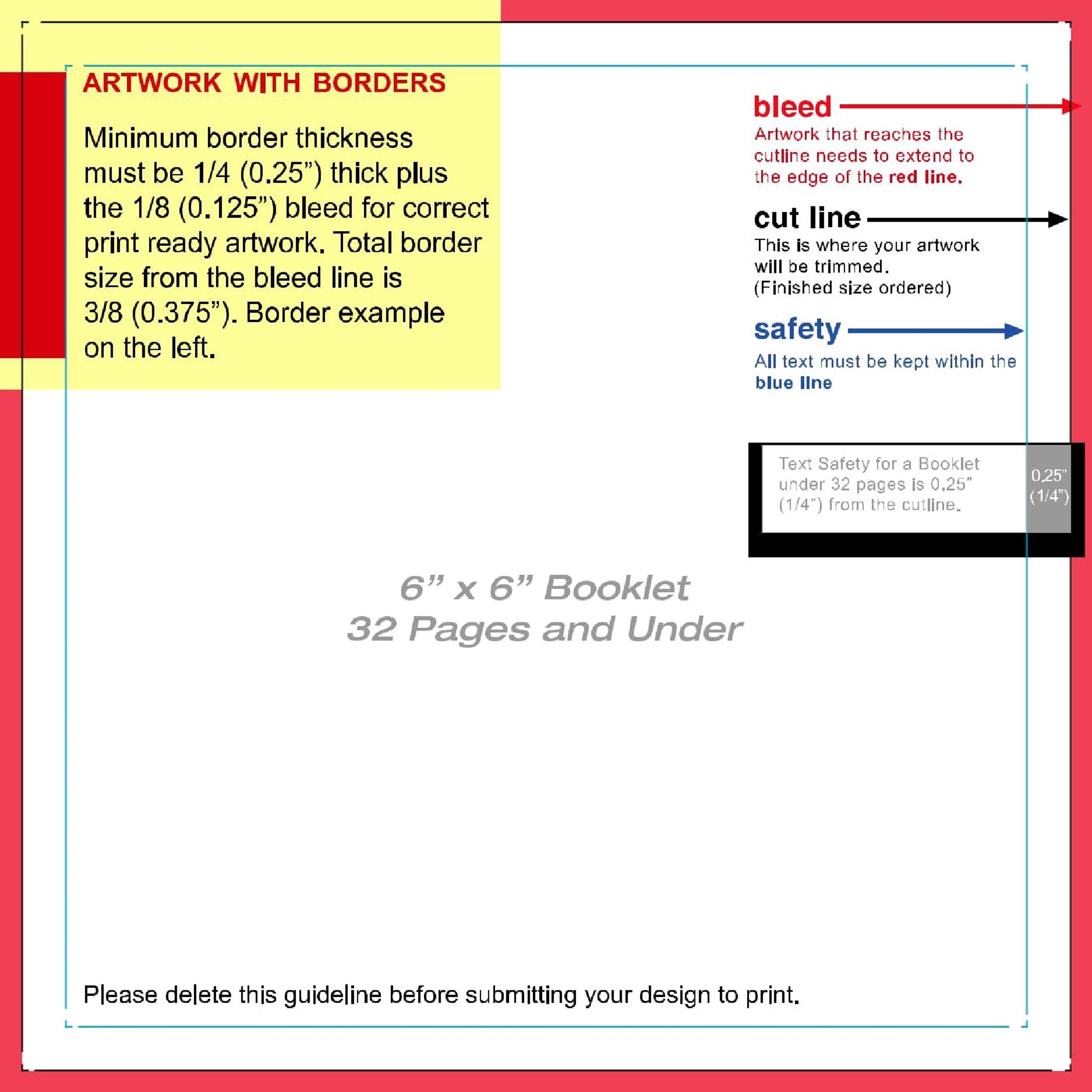 Printable Booklet Template
