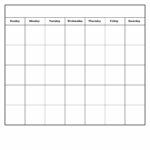 Printable Calendars With Lines