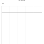 Printable Chart Templates
