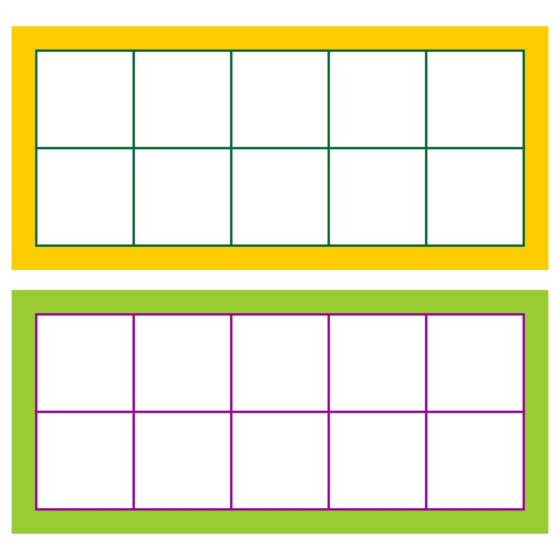 Printable Double Ten Frames