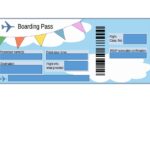 Printable Fake Plane Ticket