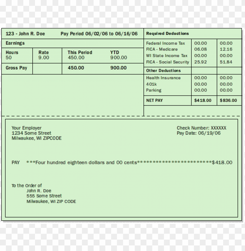 Fillable Blank Adp Pay Stub Templates