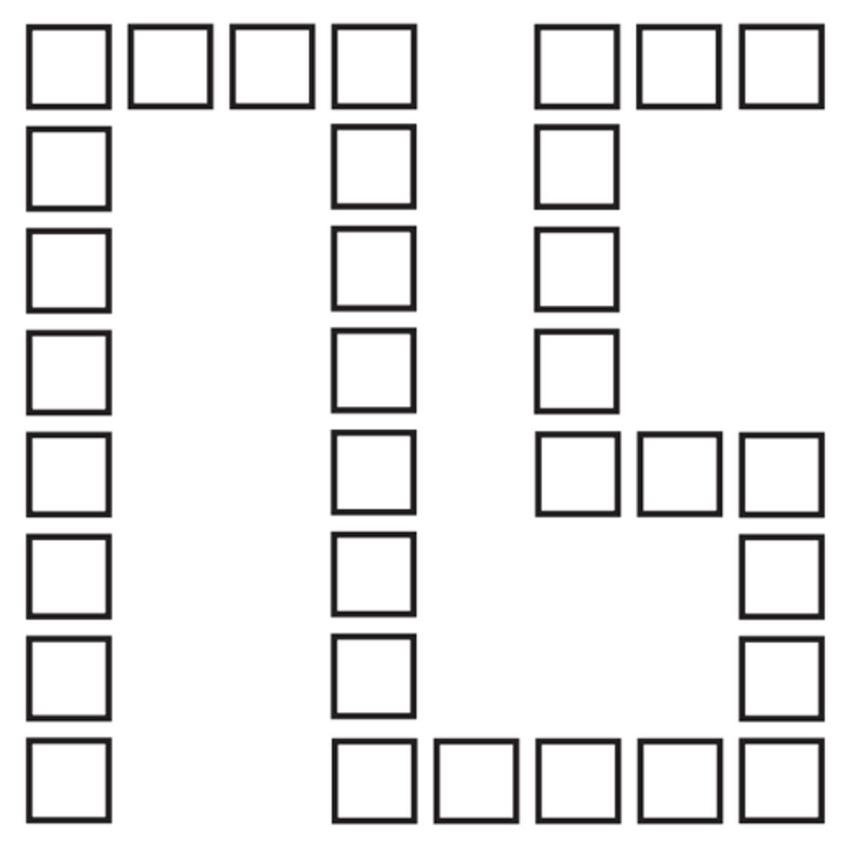 Printable Game Board Template