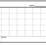 Printable Monthly Planner Template Available In Pdf And Jpg Browse