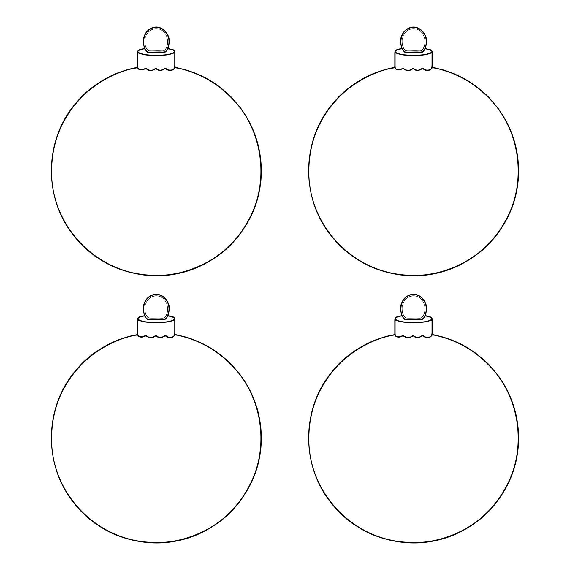 Printable Ornaments