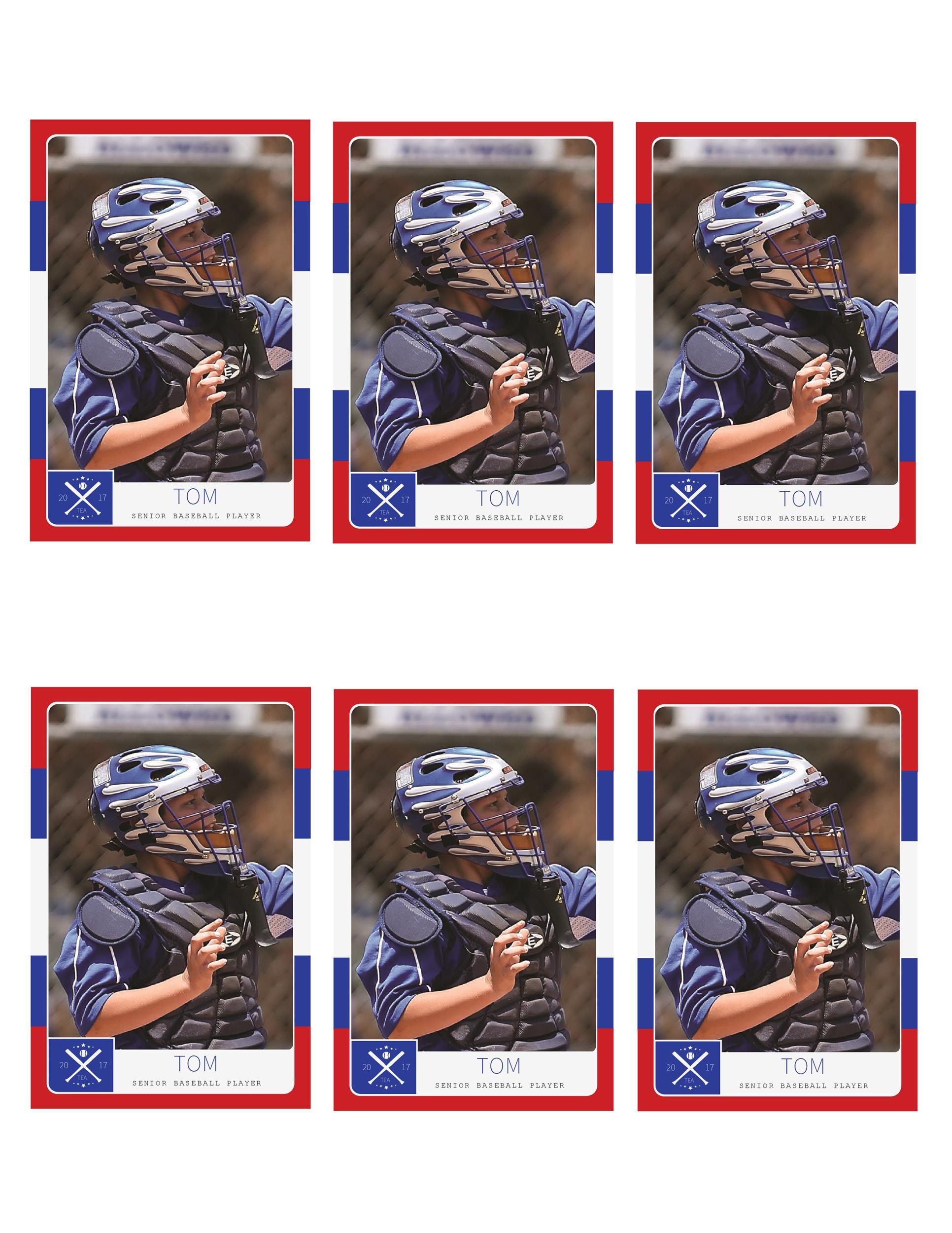 Printable Trading Card Templates