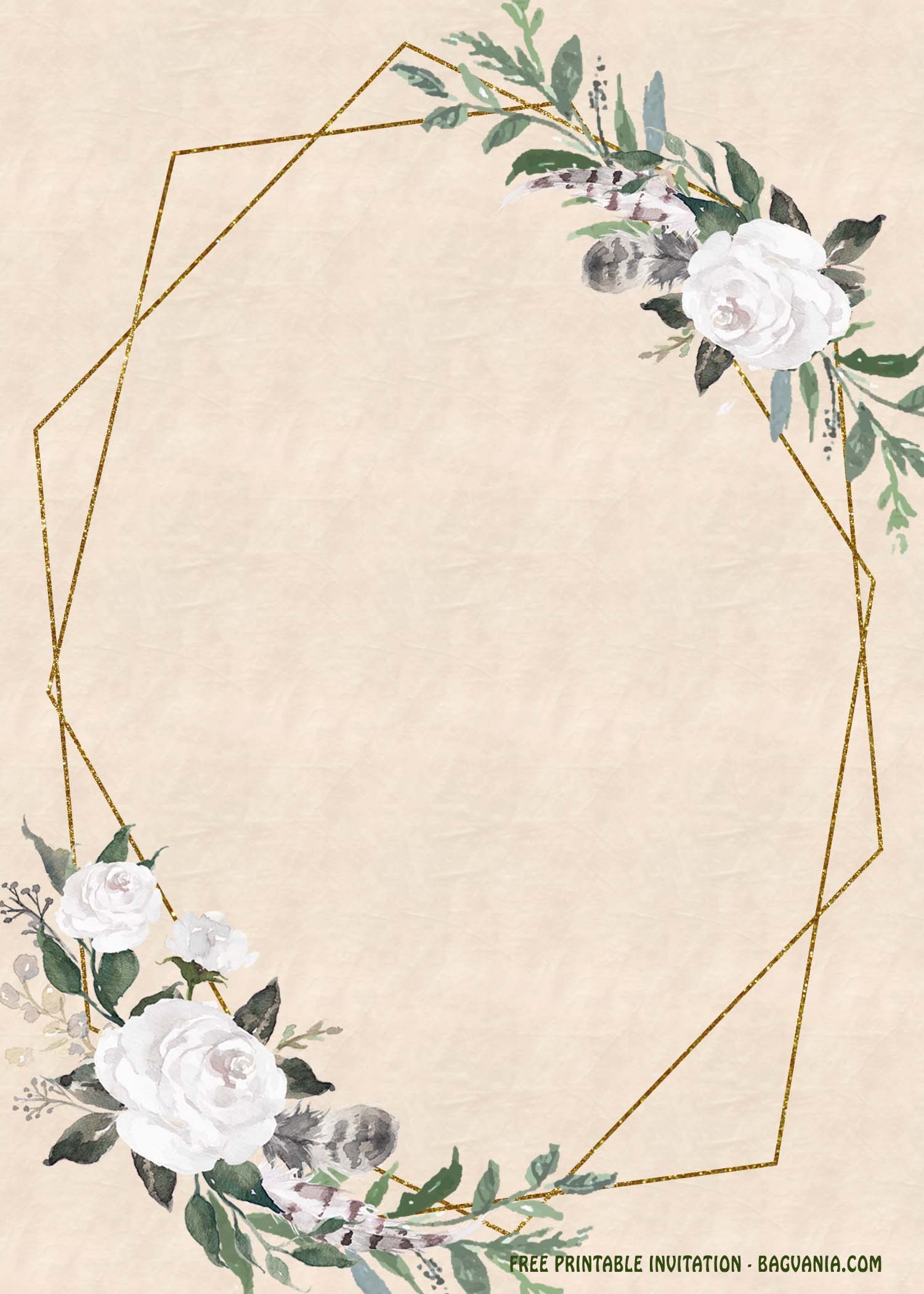 Printable Wedding Invitations Free Template Printable Vrogue Co