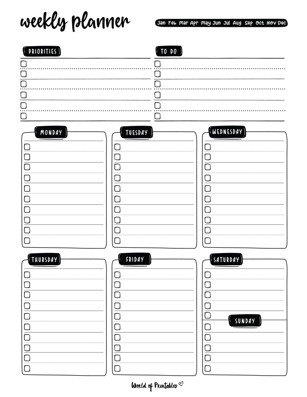 Printable Weekly Schedule Template Trucking Free Printable Schedules