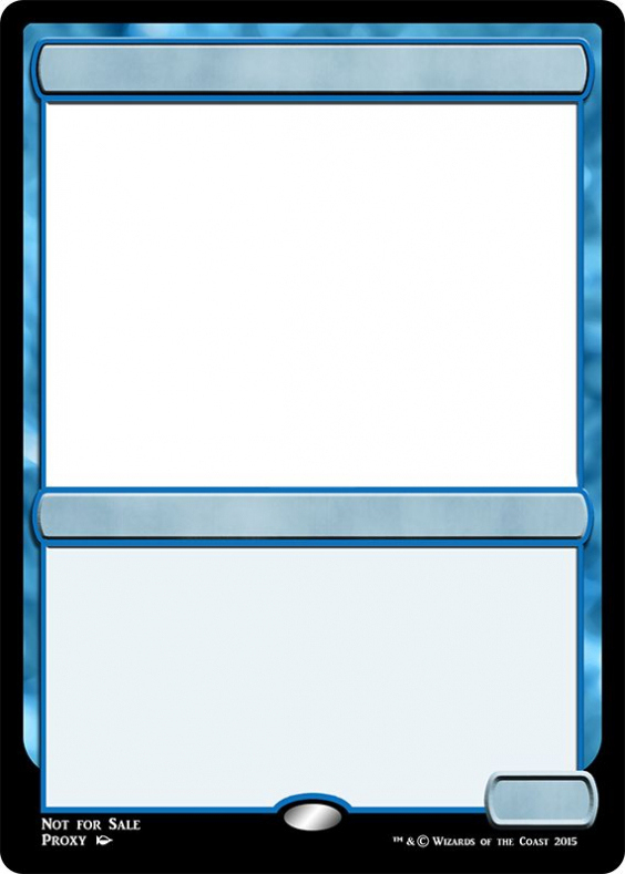 Blank Magic Card Templates