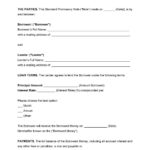 Promissory Note Template