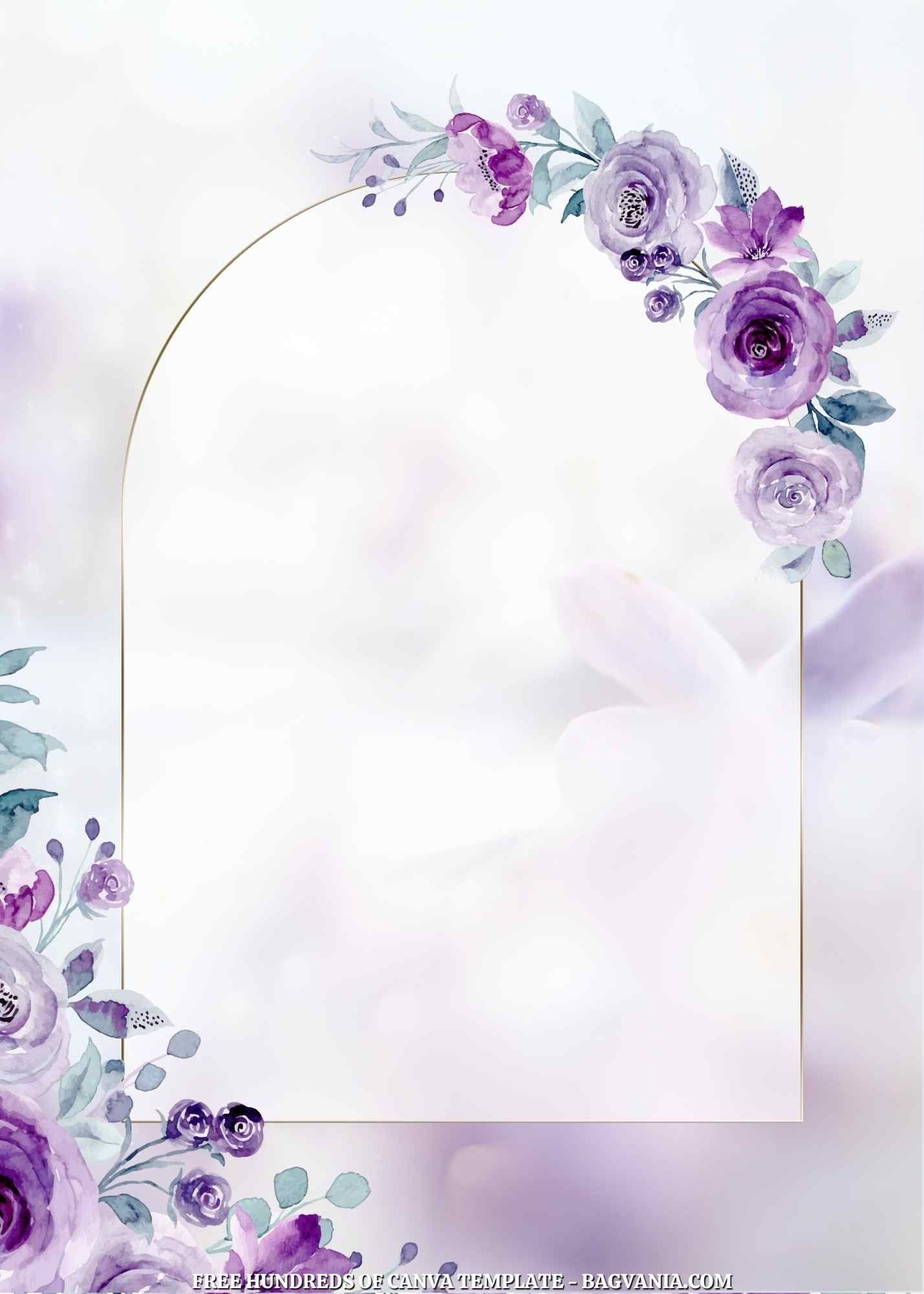 Blank Templates For Wedding Invitation Pdf